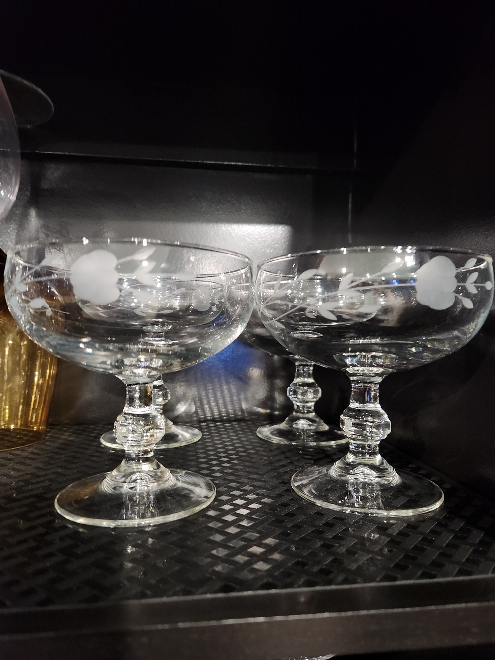 Princess House Champagne Glasses
